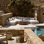 Amra - Secluded Mykonos Haven With Sea Views, Heated Pool, Gym & Hammam * Φτελιά