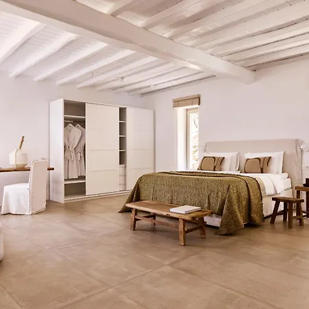 Villa Amra - Secluded Mykonos Haven With Sea Views, Heated Pool, Gym & Hammam