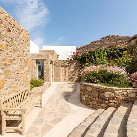 Amra - Secluded Mykonos Haven With Sea Views, Heated Pool, Gym & Hammam Villa
