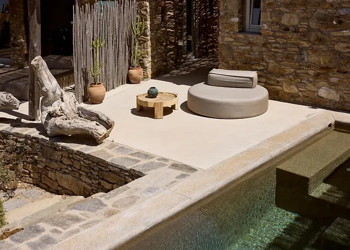 Amra - Secluded Mykonos Haven With Sea Views, Heated Pool, Gym & Hammam