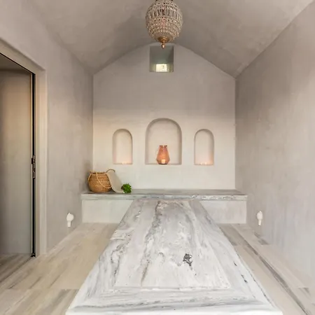 Amra - Secluded Mykonos Haven With Sea Views, Heated Pool, Gym & Hammam 别墅 法蒂亚