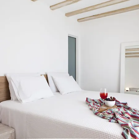 Willa Amra - Secluded Mykonos Haven With Sea Views, Heated Pool, Gym & Hammam Ftelia (Mykonos)