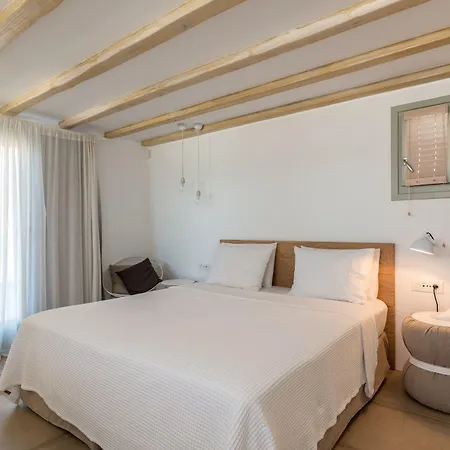 Villa Amra - Secluded Mykonos Haven With Sea Views, Heated Pool, Gym & Hammam