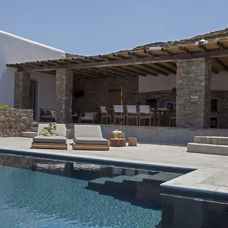 Villa Amra - Secluded Mykonos Haven With Sea Views, Heated Pool, Gym & Hammam *