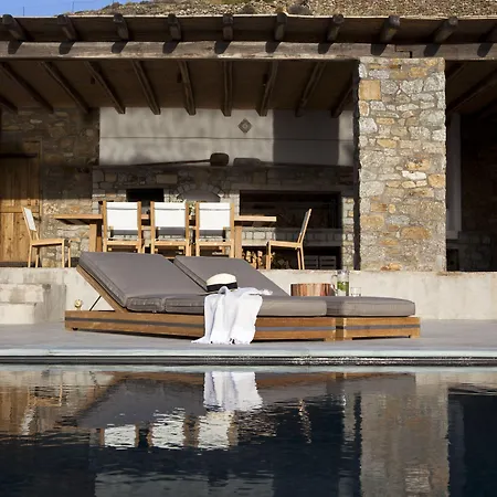 Amra - Secluded Mykonos Haven With Sea Views, Heated Pool, Gym & Hammam Βίλα