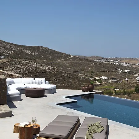 Villa Amra - Secluded Mykonos Haven With Sea Views, Heated Pool, Gym & Hammam