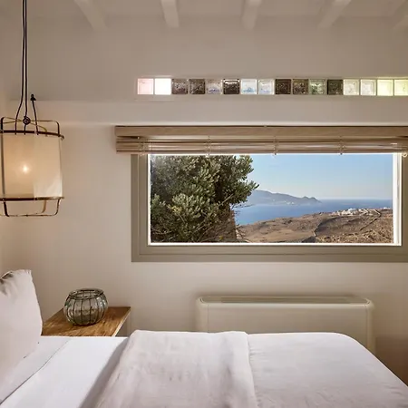 Amra - Secluded Mykonos Haven With Sea Views, Heated Pool, Gym & Hammam *