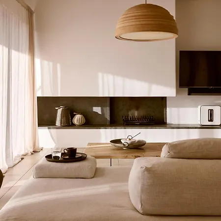 Amra - Secluded Mykonos Haven With Sea Views, Heated Pool, Gym & Hammam Βίλα Φτελιά