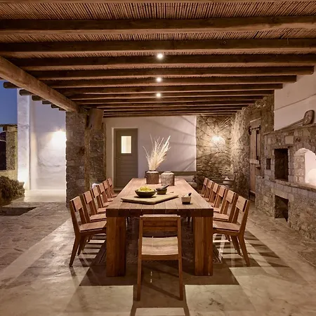 Amra - Secluded Mykonos Haven With Sea Views, Heated Pool, Gym & Hammam Βίλα