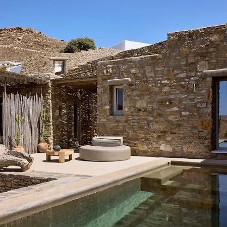 Amra - Secluded Mykonos Haven With Sea Views, Heated Pool, Gym & Hammam Βίλα *