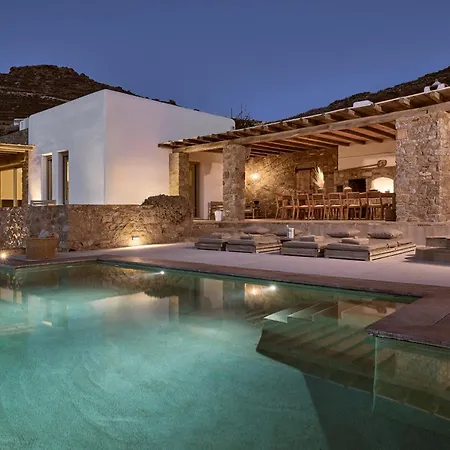 Βίλα Amra - Secluded Mykonos Haven With Sea Views, Heated Pool, Gym & Hammam