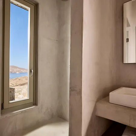 Amra - Secluded Mykonos Haven With Sea Views, Heated Pool, Gym & Hammam Βίλα