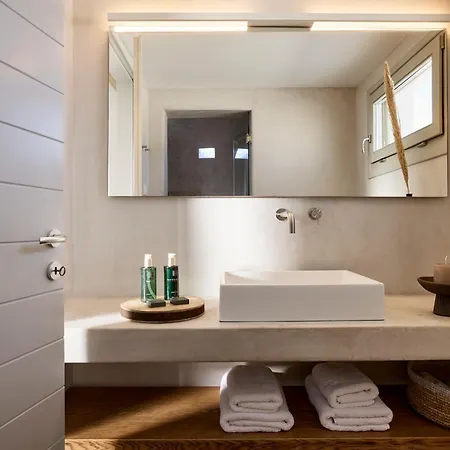 Amra - Secluded Mykonos Haven With Sea Views, Heated Pool, Gym & Hammam Willa *