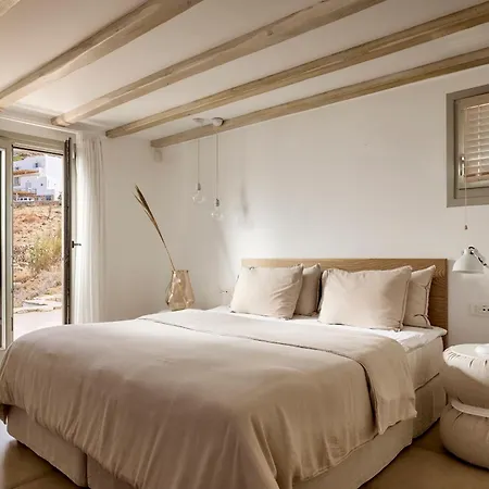 Amra - Secluded Mykonos Haven With Sea Views, Heated Pool, Gym & Hammam Φτελιά