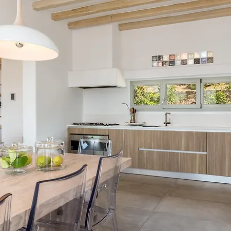 Amra - Secluded Mykonos Haven With Sea Views, Heated Pool, Gym & Hammam Ftelia (Mykonos)