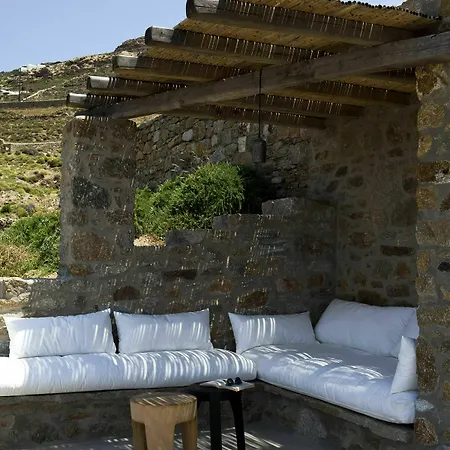 Amra - Secluded Mykonos Haven With Sea Views, Heated Pool, Gym & Hammam 别墅 法蒂亚