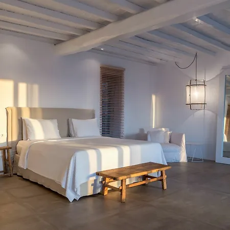 Amra - Secluded Mykonos Haven With Sea Views, Heated Pool, Gym & Hammam 别墅 法蒂亚