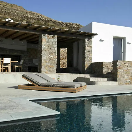 Amra - Secluded Mykonos Haven With Sea Views, Heated Pool, Gym & Hammam * Ftelia (Mykonos)