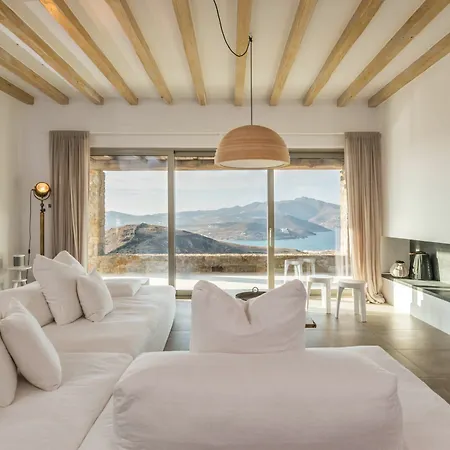 Amra - Secluded Mykonos Haven With Sea Views, Heated Pool, Gym & Hammam * 法蒂亚