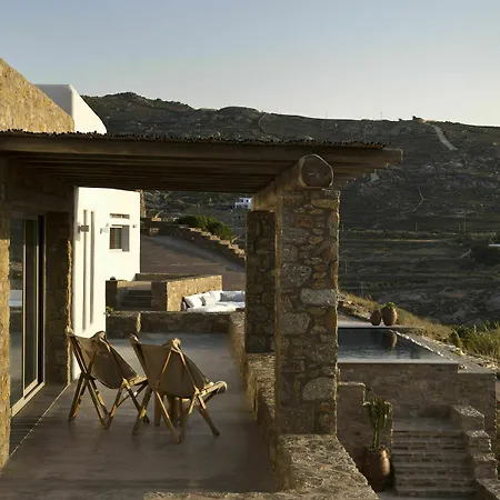 Villa Amra - Secluded Mykonos Haven With Sea Views, Heated Pool, Gym & Hammam *