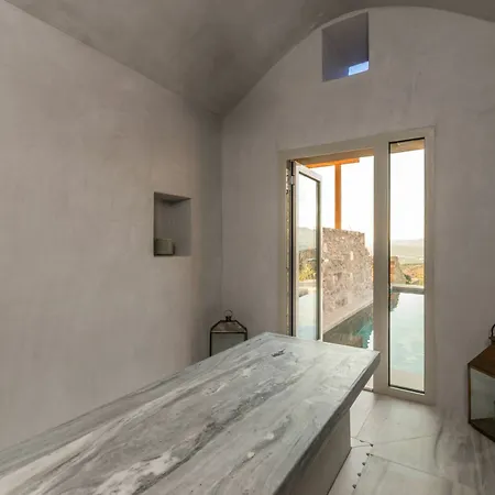 Amra - Secluded Mykonos Haven With Sea Views, Heated Pool, Gym & Hammam 别墅 *