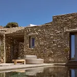 Villa Amra - Secluded Mykonos Haven With Sea Views, Heated Pool, Gym & Hammam Ftelia (Mykonos)
