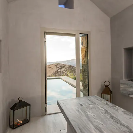 Amra - Secluded Mykonos Haven With Sea Views, Heated Pool, Gym & Hammam Villa *