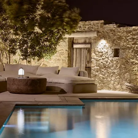 Amra - Secluded Mykonos Haven With Sea Views, Heated Pool, Gym & Hammam * Φτελιά