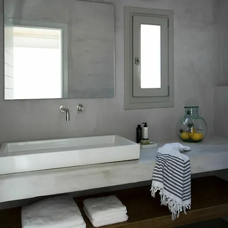 Amra - Secluded Mykonos Haven With Sea Views, Heated Pool, Gym & Hammam * Ftelia (Mykonos)