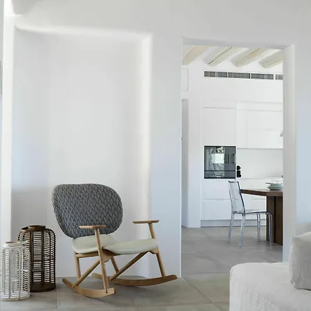 Villa Amra - Secluded Mykonos Haven With Sea Views, Heated Pool, Gym & Hammam