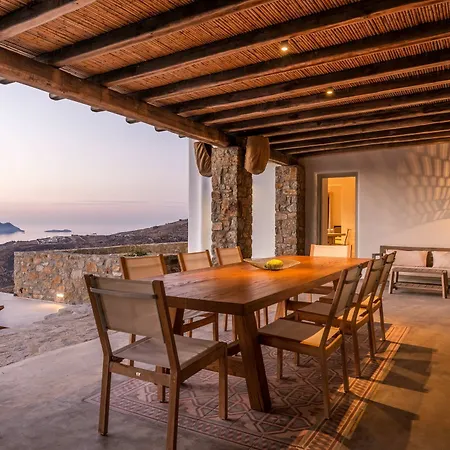 Amra - Secluded Mykonos Haven With Sea Views, Heated Pool, Gym & Hammam * Ftelia (Mykonos)