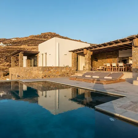 Amra - Secluded Mykonos Haven With Sea Views, Heated Pool, Gym & Hammam Villa Ftelia (Mykonos)