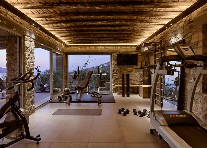 Villa Amra - Secluded Mykonos Haven With Sea Views, Heated Pool, Gym & Hammam *